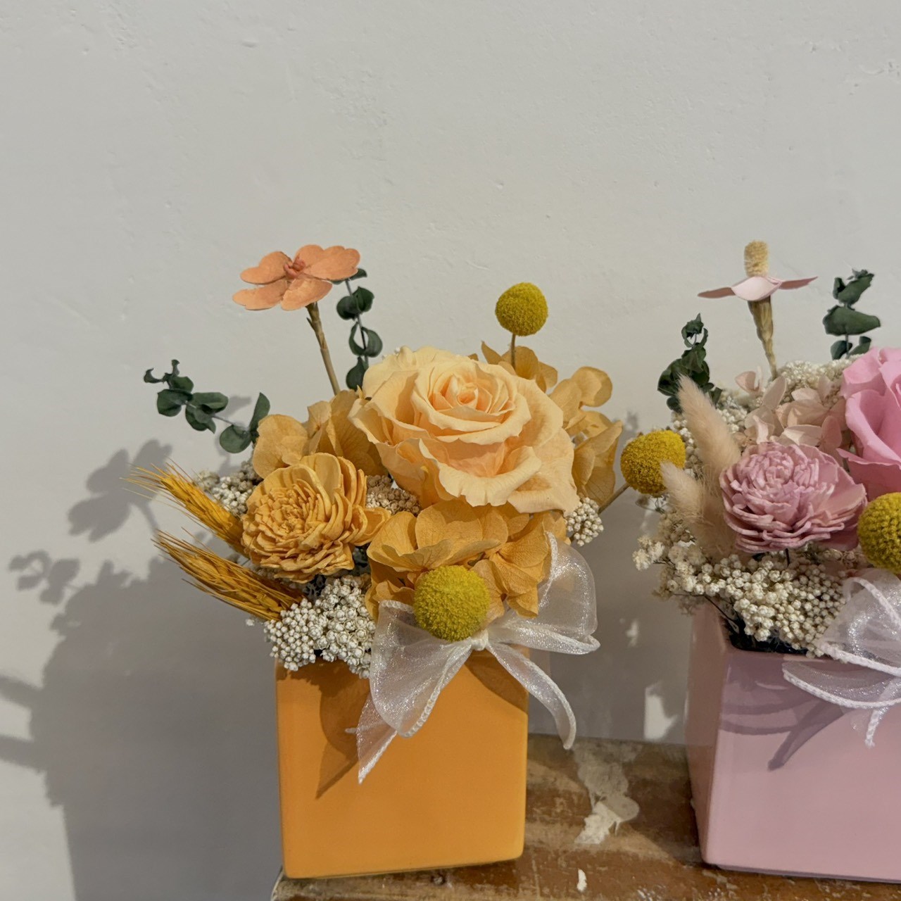 DT005 HXCN◆乾燥永生盆花