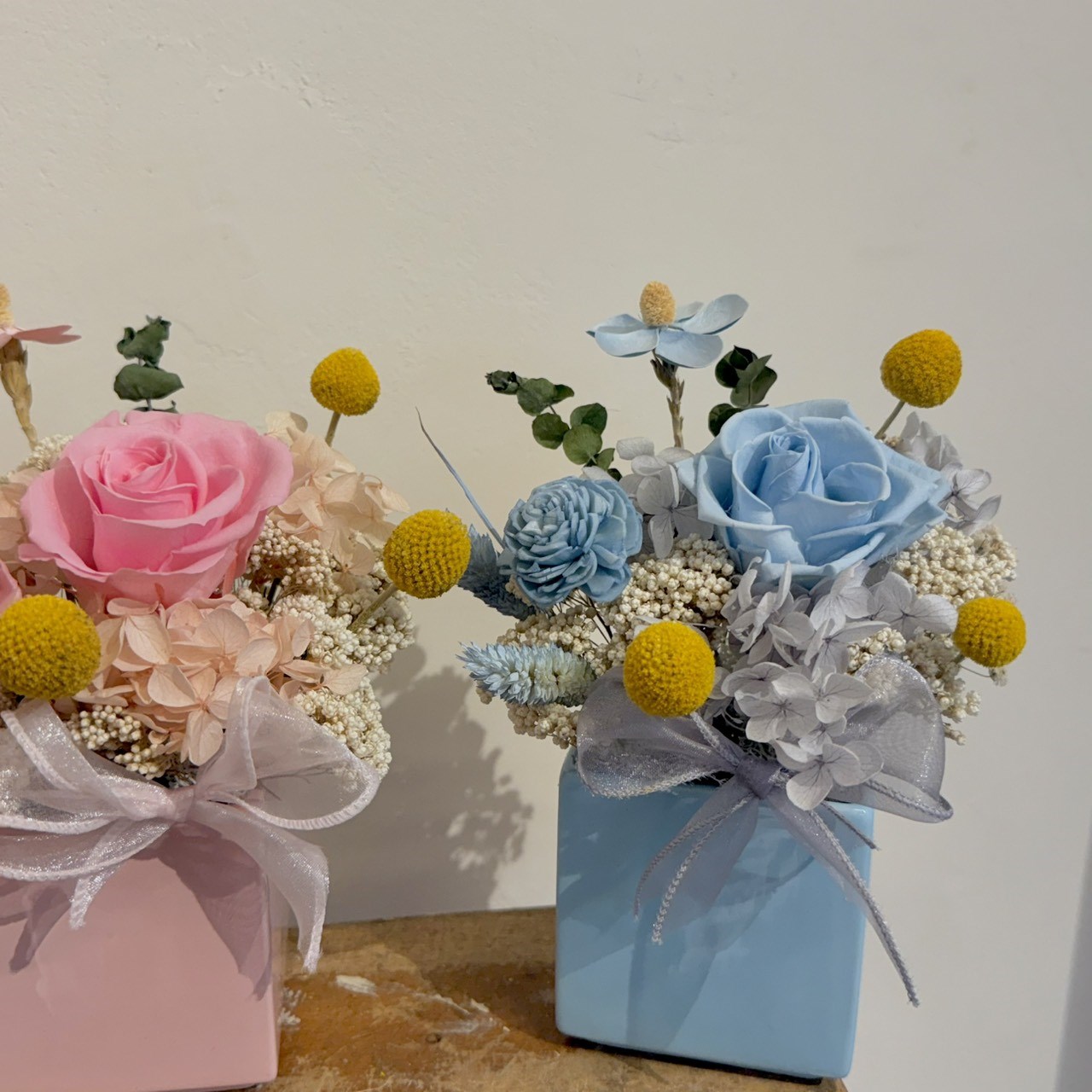 DT005 HXCN◆乾燥永生盆花