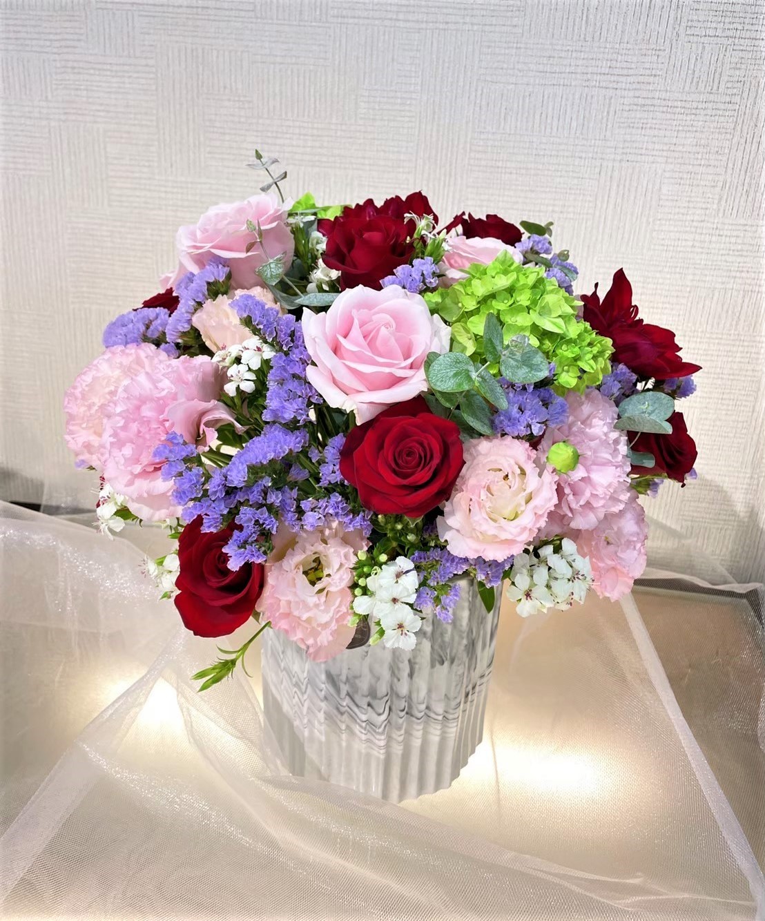 RT002 HXCN◆圓形盆花