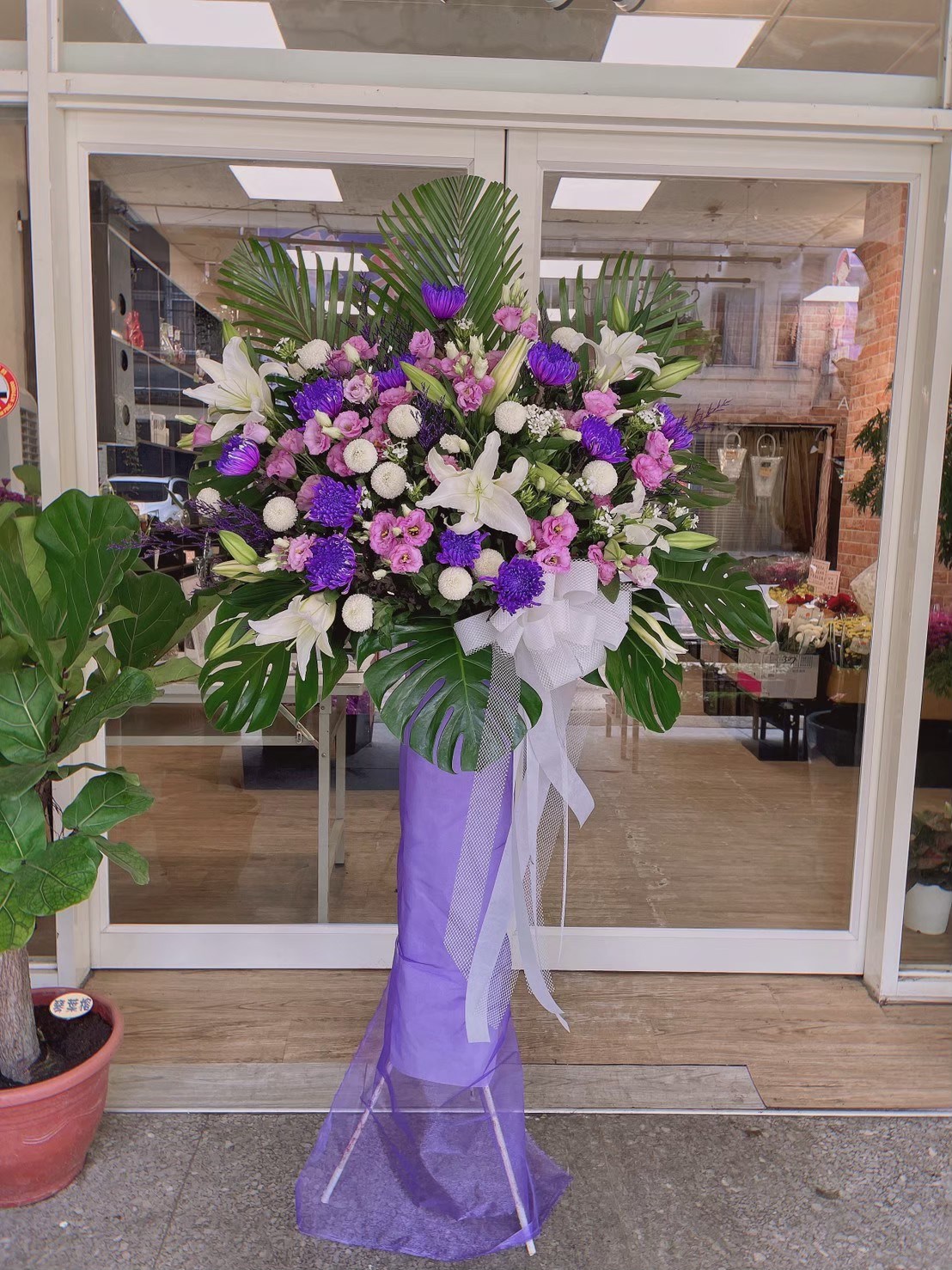 HF001 HXCN◆藝術花籃/對