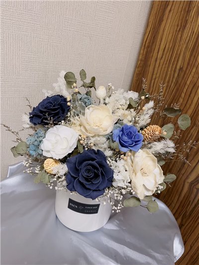 DT0013 HXCN◆乾燥永生盆花
